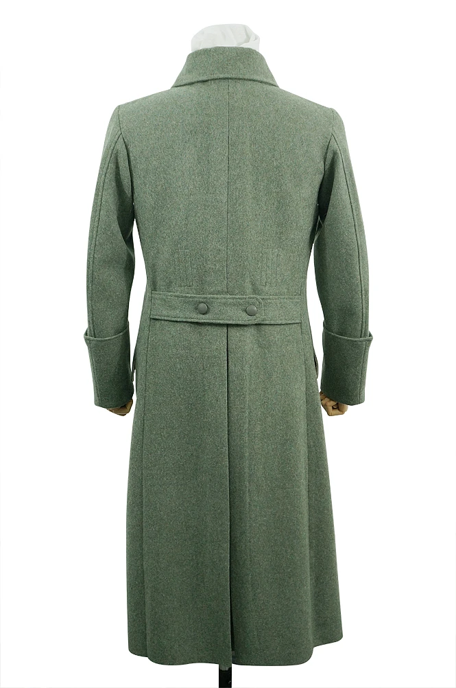 GUGA-004 WWII alemán M40 Heer EM fieldgrey lana Greatcoat