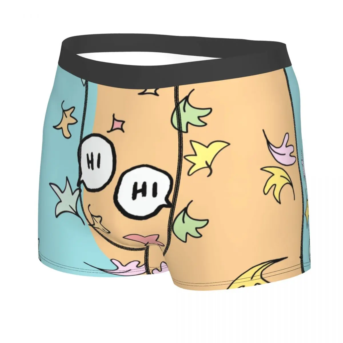 Custom Heartstopper Hi Hi TV Series Underwear Men Breathable Boxer Briefs Shorts Panties Soft Underpants For Homme