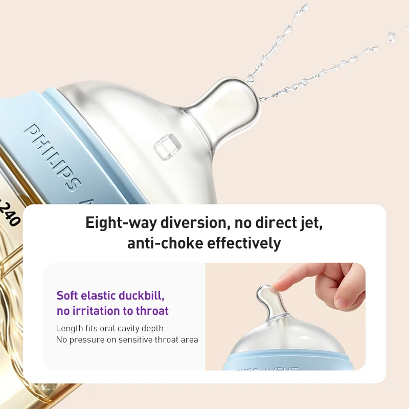 Philips Avent PPSU Baby Sippy Cup 240ml/300ml Breast-like Spout Gravity Ball Anti-Leak Training Cup with Handle BPA Free view 4