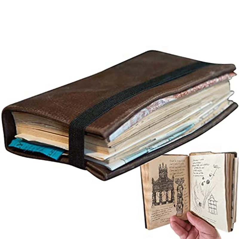 Diario del Grial Diario de Indiana Jones Diario del Gral Accesorios Diario de Indiana Jones Libro de novelas de Indiana Jones, Diario del Gral de Indiana Jones