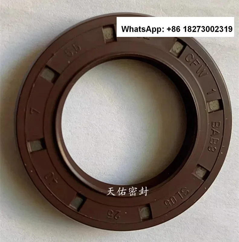 CFW imported BAFSL1SF 70×90×7/5.5 fluororubber skeleton oil seal