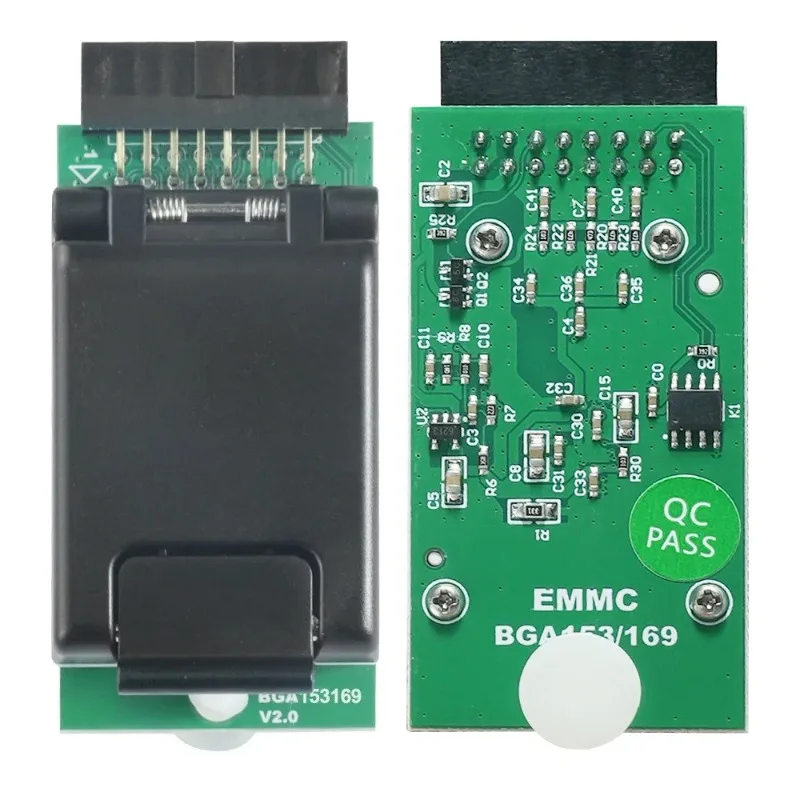 EMMC BGA153 BGA169 V2.0 Dual Head Probe Holder Multi Frame Adapter for T48 Programmer Parts
