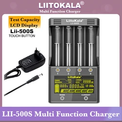 Liitokala Lii-600 Lii-S8 Lii-500 Lii-PD4 Lii-500S LCD 3.7V 18650 18350 18500 21700 14500 26650 AA NiMH akumulator litowo-jonowy akumulator ładowarka