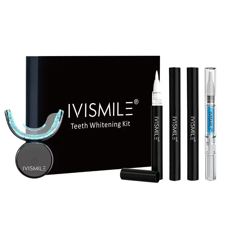 

Tooth Whitening Gel Set Private Tags 32 Light Emitting Diode Blue Light Teeth Whitening Gel Professional Home Sensitive Teeth
