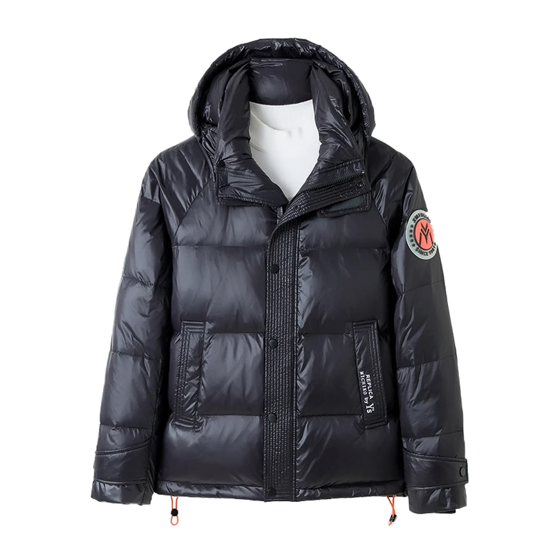 Mens Winter Puffer Donsjack Mannen Merk Hoge Kwaliteit 80% Witte Eend Down Jas 2022 Warme Jas Dikke Capuchon voor Man