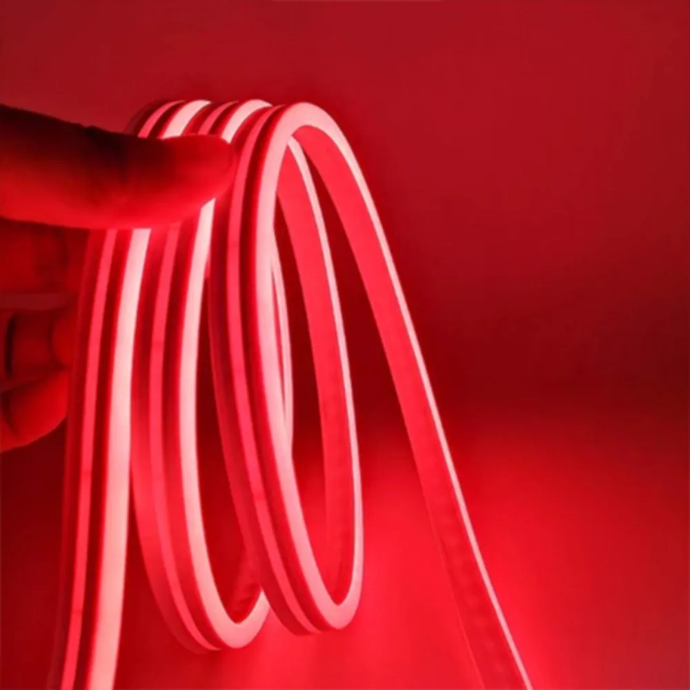 

Светодиодная лента с боковым свечением, водонепроницаемая, с разъемом, яркая гибкая неоновая лента, неоновая гирлянда для рождественского декора