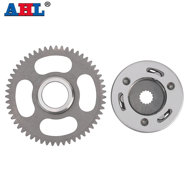 AHL Motorcycle One Way Bearing Starter Clutch Gear Assey For YAMAHA YFM125 Breeze Grizzly 125 50M-15524-00-00 4KL-15570-00-00