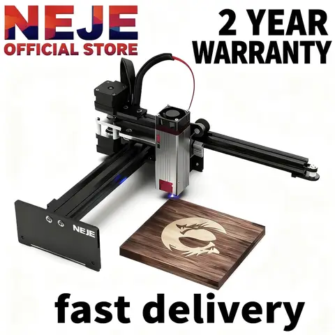 3 40W 80W Laser Engraver Cutter 3D Wood Router NEJE
