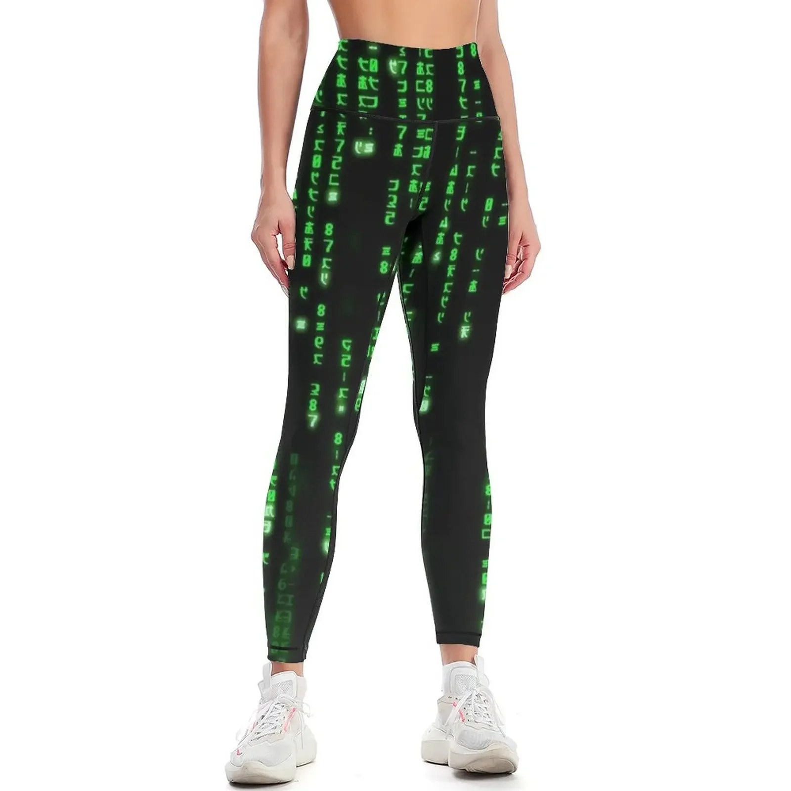 

Coding binary numbers Leggings Women's sports Women's high waist push up tights for Fitness clothing Womens Leggings