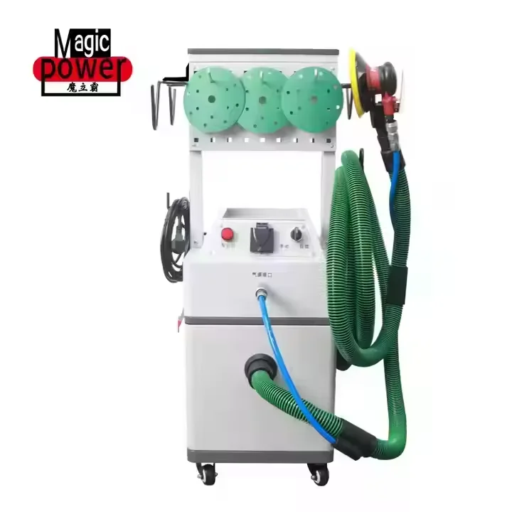 Dust-free Dry Sanding Machine with Vacuum System for Car Repair Vehicle Dust Water Collector