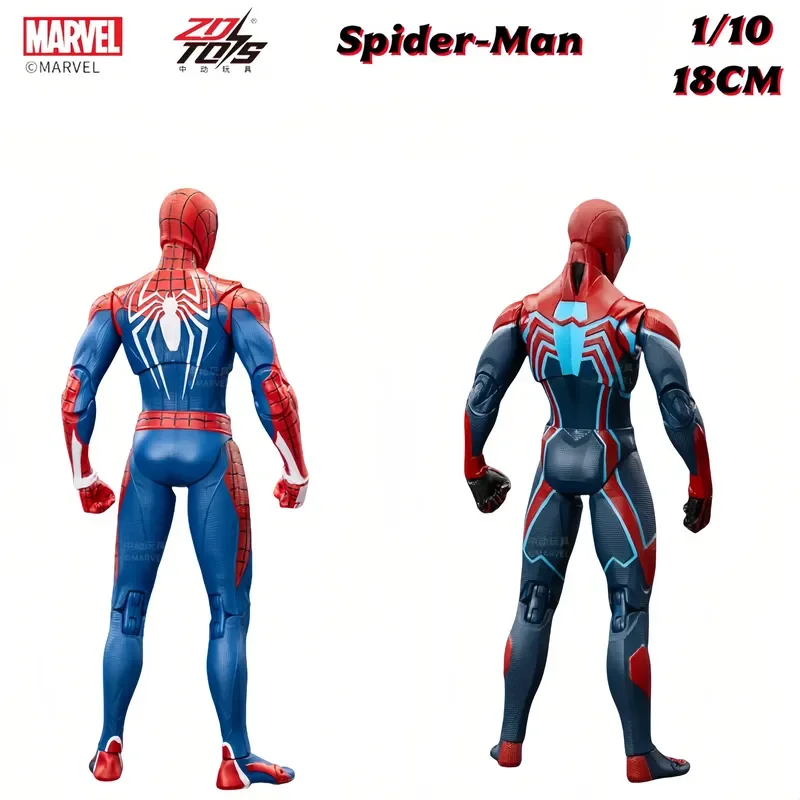 Oficial marvel vingadores homem-aranha velocidade terno figura de ação brinquedo caso de exibição modelo poseable estatueta colecionável presente de aniversário