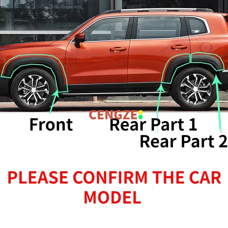 GWM HAVAL DARGO Front Rear Wheel Eyebrow Wheel Protector Wheel Decoration