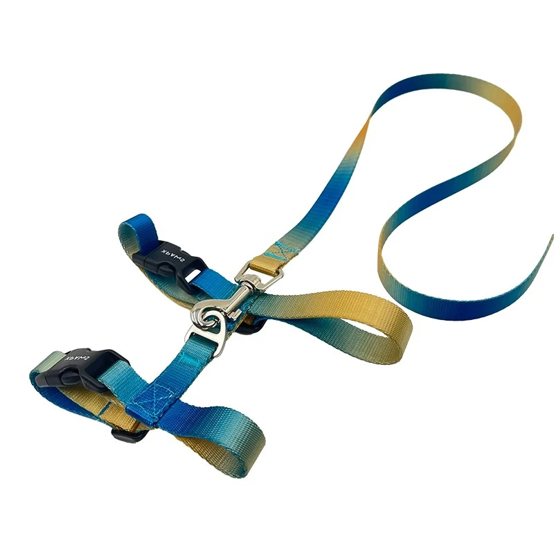 

Adjustable Cat Harness and Leash Set Cat Chest Strap Kitten Vest Soft Durable Nylon Escape Proof Safety for Walking Outdoor