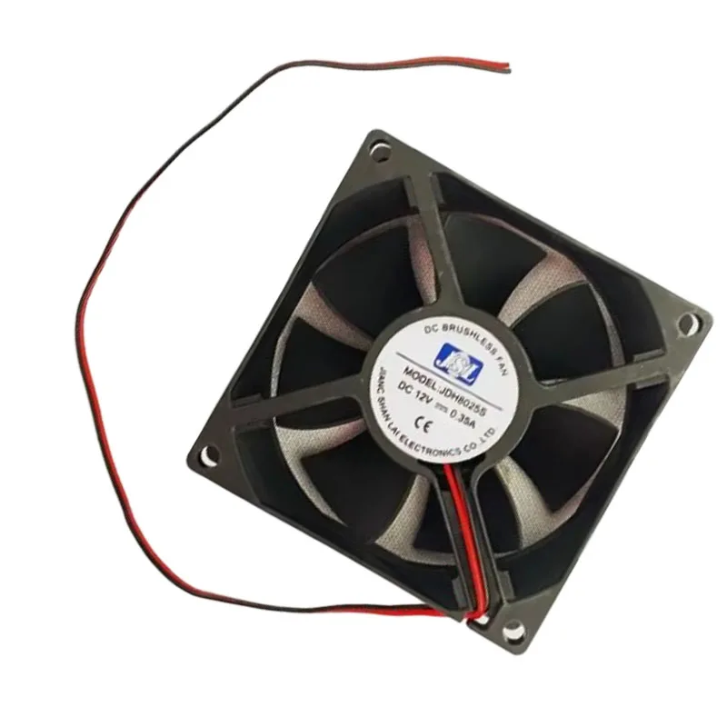 JDH8025S 12V 0.35A 8CM 8025 axial fan 6 months warranty