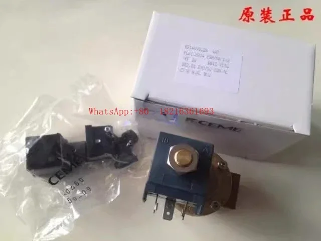 2026GOOD CEME8714 Screw Air Compressor Release Normally Open Solenoid Valve 4-point Solenoid Valve AC 230V