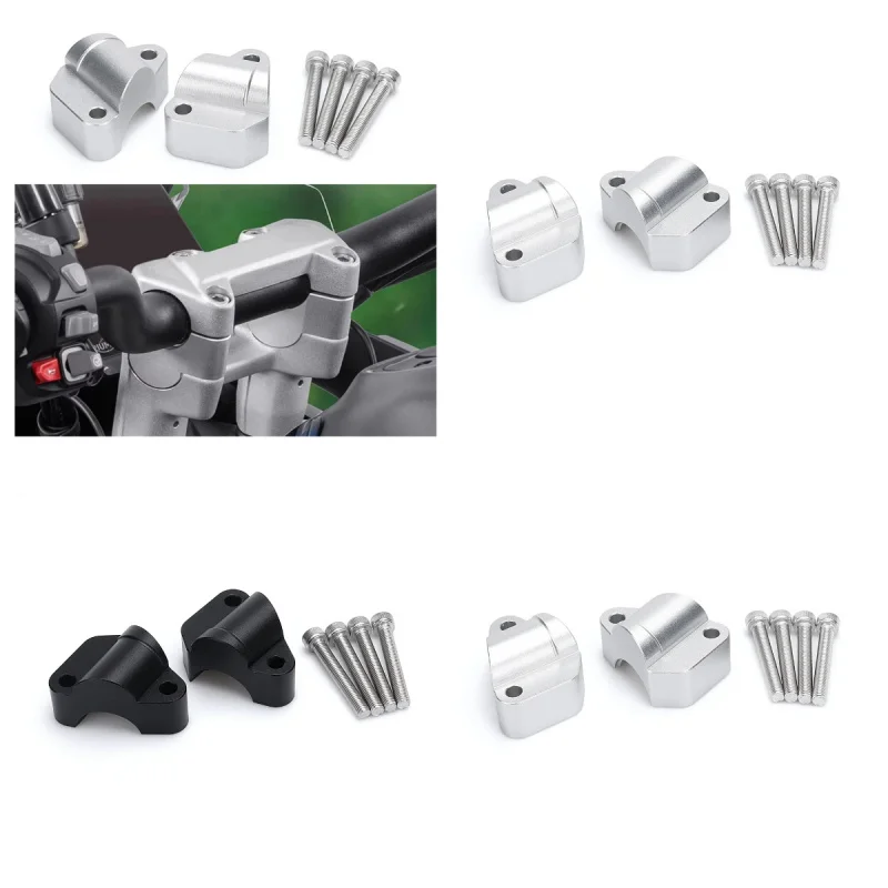 New For TIGER1200 TIGER 1200 Tiger1200 Tiger 1200 GT Pro 2023-2025 Handle Bar Riser Back Moved Up 25MM Handlebar Mounting Risers