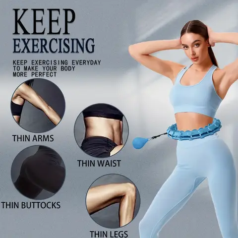 2025 New Model 63-inch/160-cm Infinite Loop, Suitable for Adult Weight Loss, Extra Large Size, with 30-32 Detachable Chains and