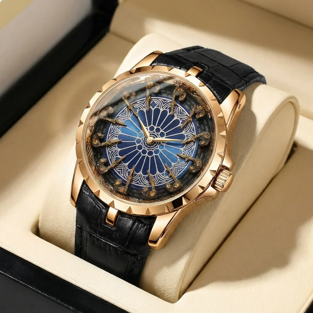 Men's Retro Style Automatic Quartz Watch