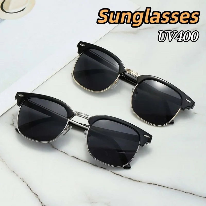 

Classic Business Retro Polarized Sunglasses UV400 Protection Travel Beach Simplicity Advanced Shades Glasses for Women and Men