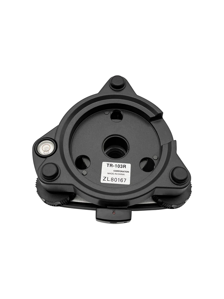 Black Tribrach Without Optical Plummet for Topco Total Stations TR-103R