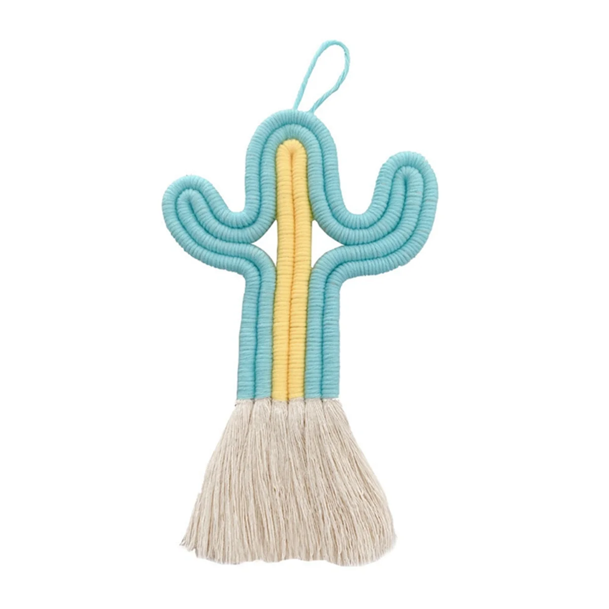 Ornament Cactus Room-Decor Tassel-Woven Wall Hanging Cute Nursery Wall Decor Gift Cute Swing Car Pendant