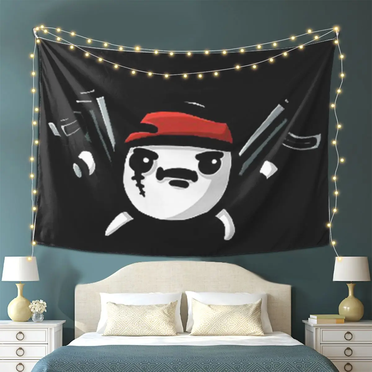 

Brotato Potato Tapestry Wall Hanging Aesthetic Home Decor Tapestries for Dorm Room