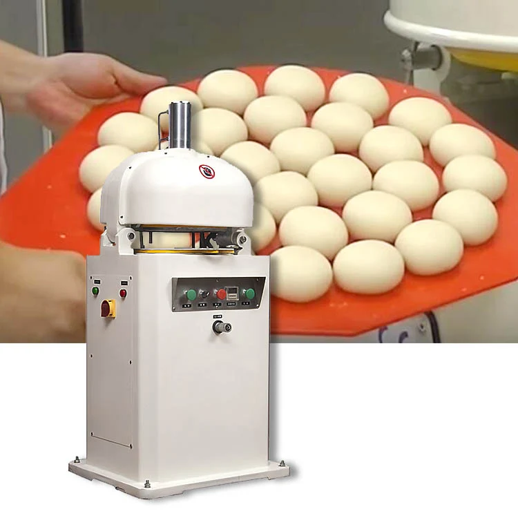 Vigevr Semi Automatic Commercial Baking Equipment 30pcs Bread Pizza Dough Rounder and Divider machine