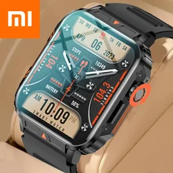 Xiaomi 1.95 Outdoor Military Smart Watch Men Bluetooth Call Smartwatch per Xiaomi Android IOS IP68 orologi Ftiness impermeabili