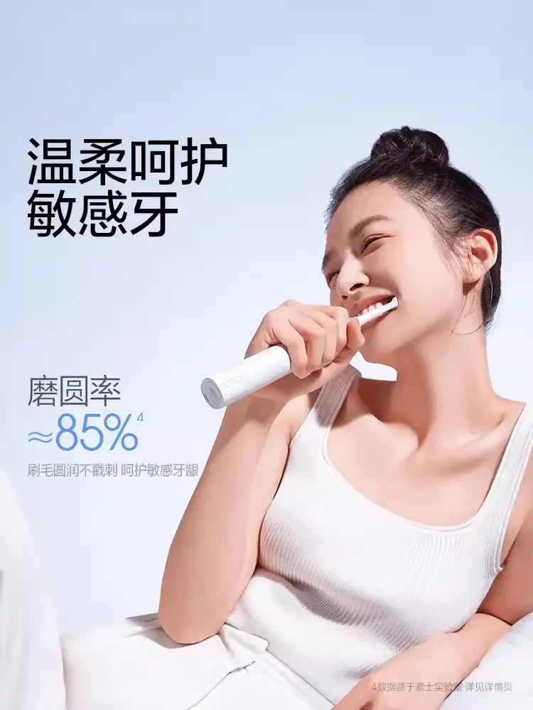 Soocas X3 2 uds Soocare repuesto cepillo de dientes eléctrico cabezal de sensación de nube para SOOCAS Mi SOOCARE X3 reemplazo de cabezal de cepillo