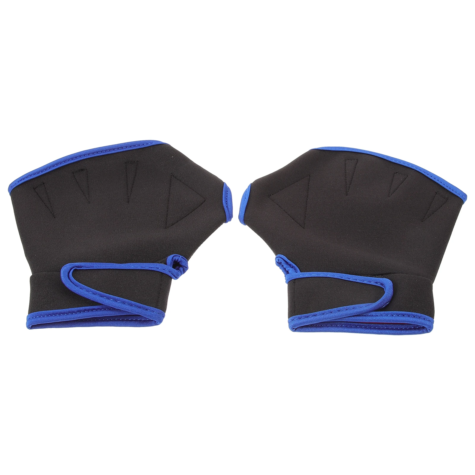 

1 Pair Neoprene Swimming Webbed Gloves Adjustable Diving Training Hand Protectors Warm Water Sports Equipment For Adults Unisex