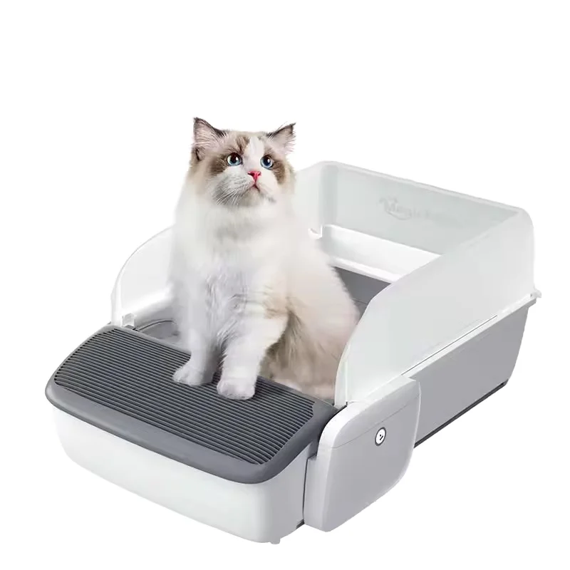

Closed splash-proof cat litter box, large cat toilet, litter box, deodorant products