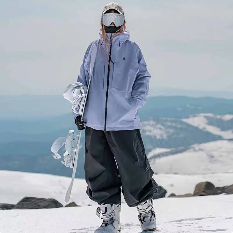 

Ski Pants Japanese Retro Functional Waterproof Tooling Men's Spring and Autumn Loose Straight Wide-leg Casual Trousers