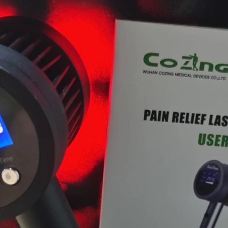 

Red Light Cold Laser Therapy Device, 650nmX19Diodes+808nmX6Diode Laser Physiotherapy for Bursitis Dysmenorrhea