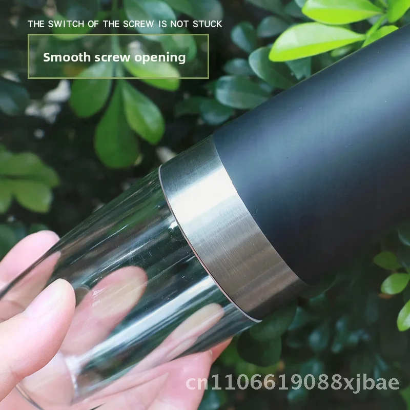 

Electric Black Pepper Grinder Salt Grinder Stainless Steel Automatic Gravity Induction Kitchen Tool for Sea Salt And Peppers