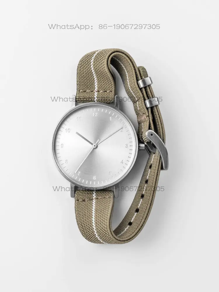 BIJOUONE Milan B60 elastic band retro fashion trend silent men's and women's waterproof stainless steel watch view 2