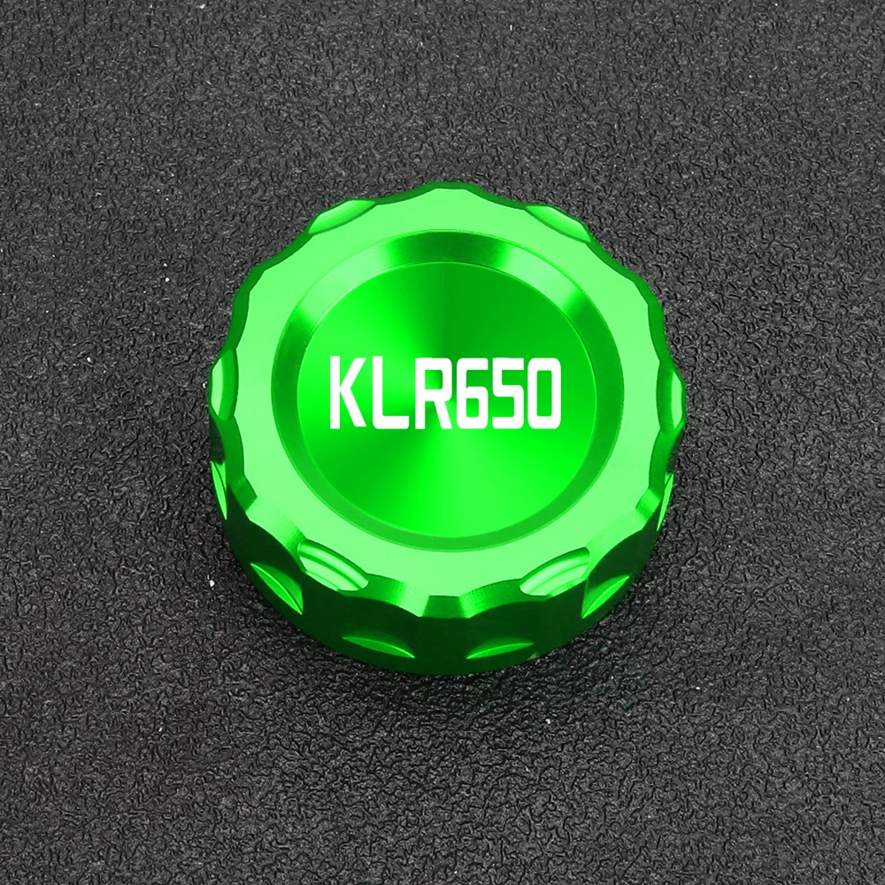 For Kawasaki KLR650 KLR 650 1984-2015 2014 2013 2012 2011 2010 2009 2008 Motorcycle Oil Tank Cap Brake Fluid Reservoir Cover