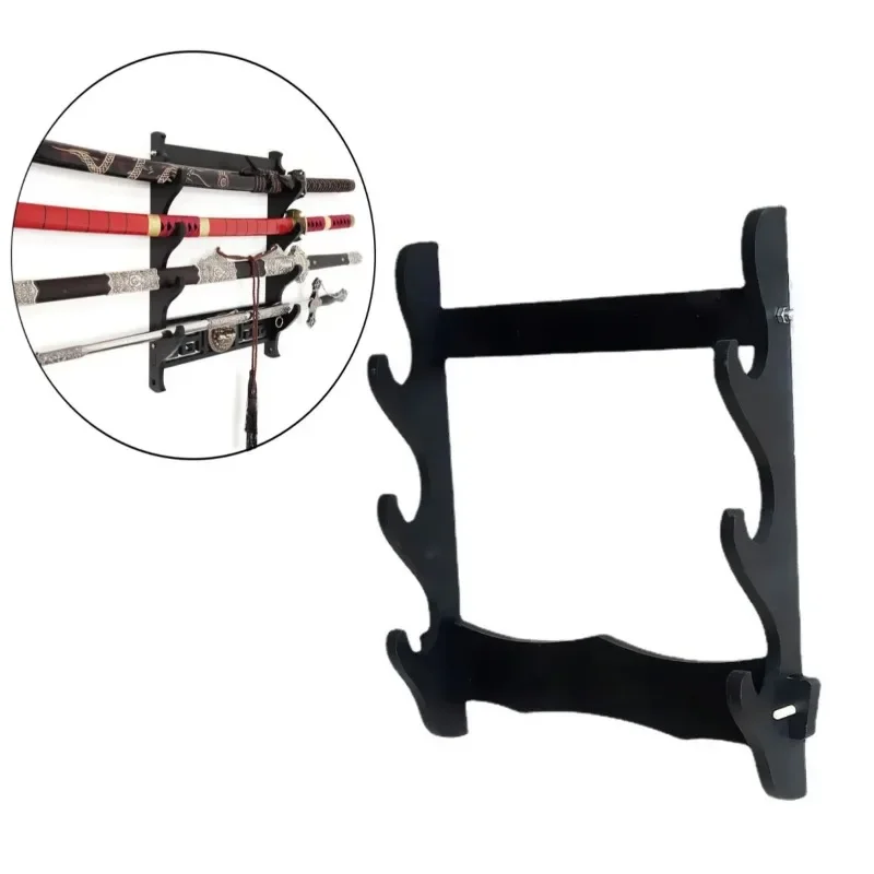 Support Mural Katana Support En Bois Pour Wakizashi U2694️ Boutique Épées Support Katana Mural - 5