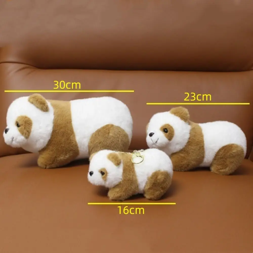 Stuffed Animals Panda Plush Toy Bag Pendant Home Decor Stuffed Panda Soft Pillow Cartoon Brown Panda Doll For Children