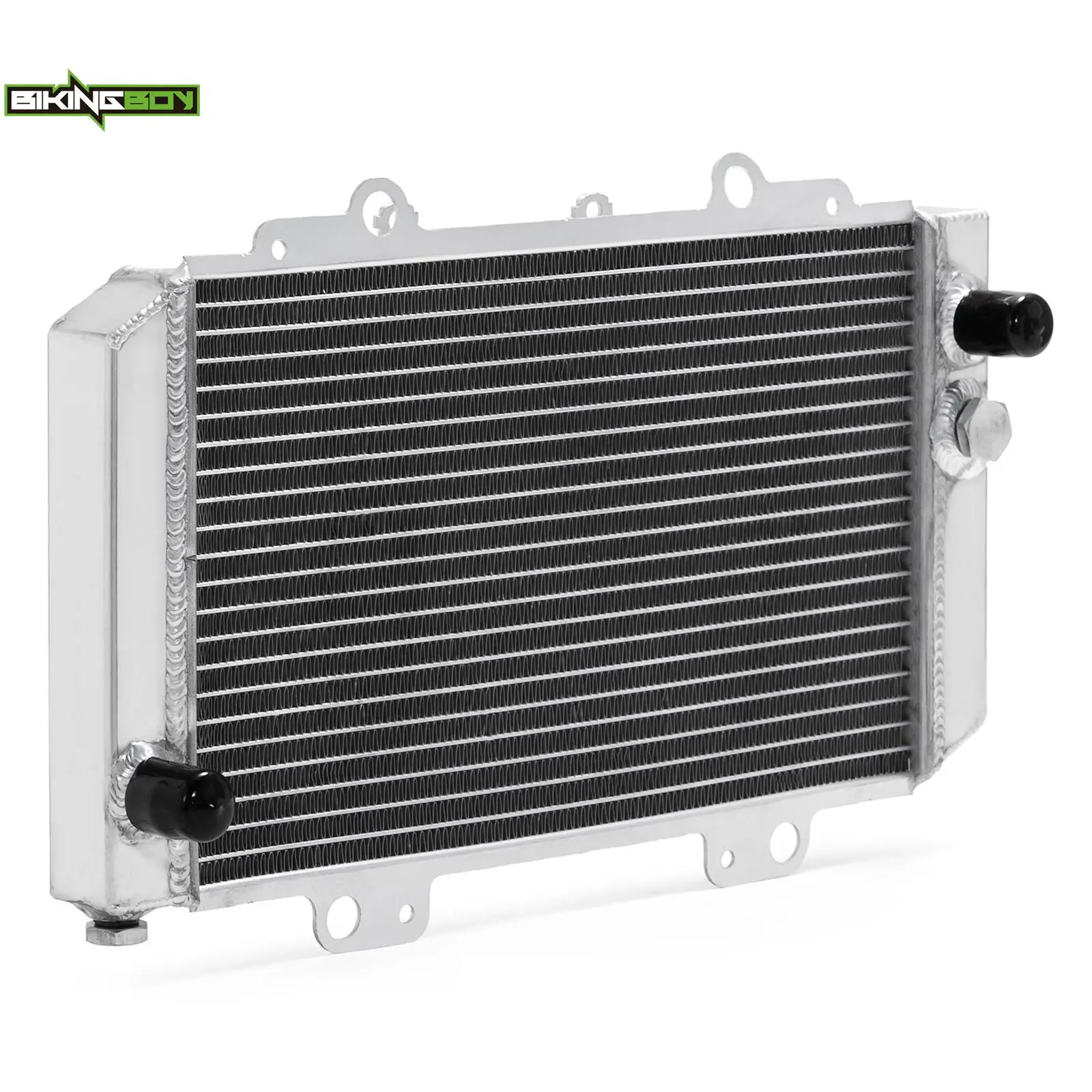 BIKINGBOY ngine Cooling Radiator For Husin HS 400 UTV-2 UTV-4 ATV-8 Bennche Yardsport Coleman Massimo EWater Cooler Polished Set