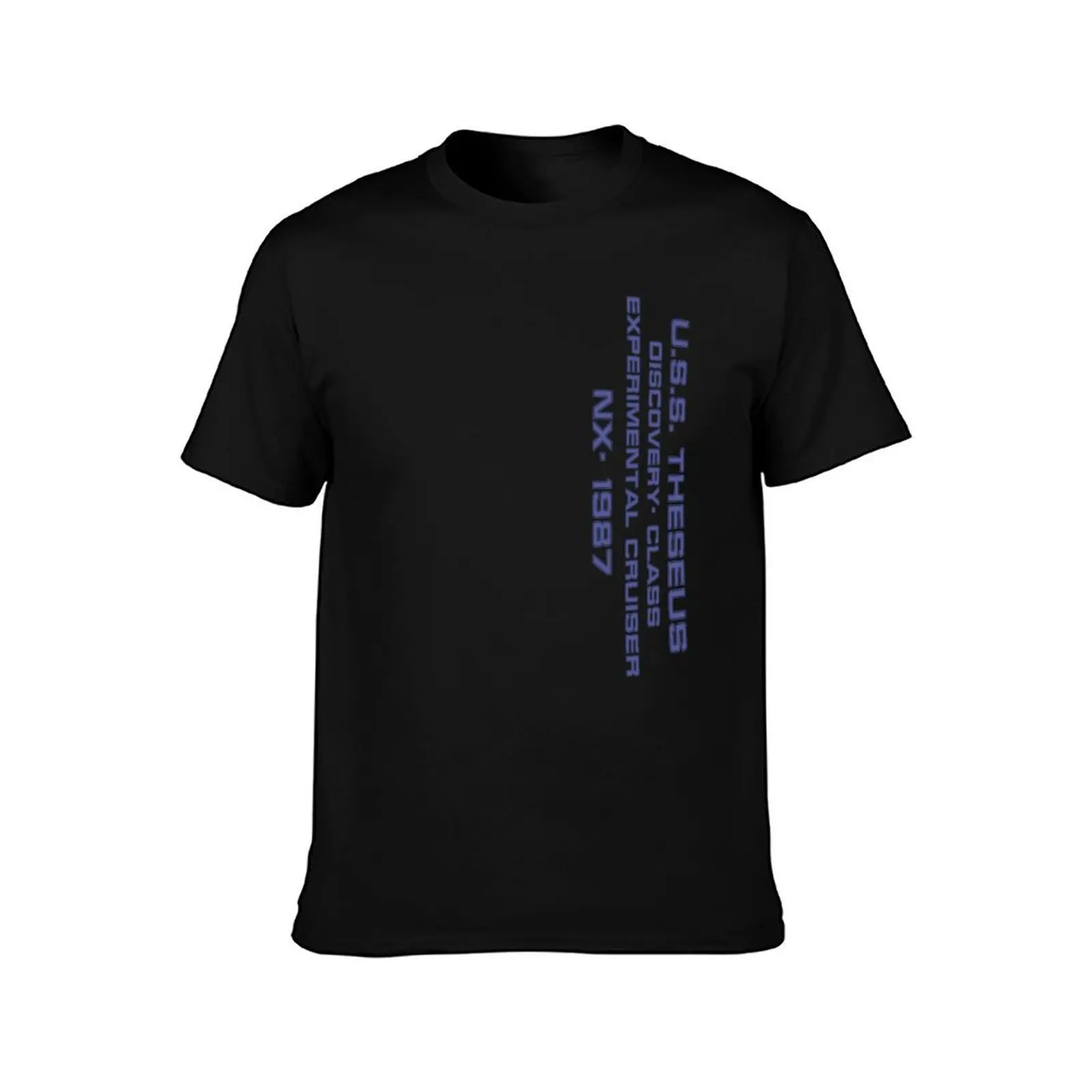 USS Theseus T-Shirt Summer Casual Cotton Tee Oversized Streetwear Tops Vintage Graphic Print Loose Fit Short Sleeve