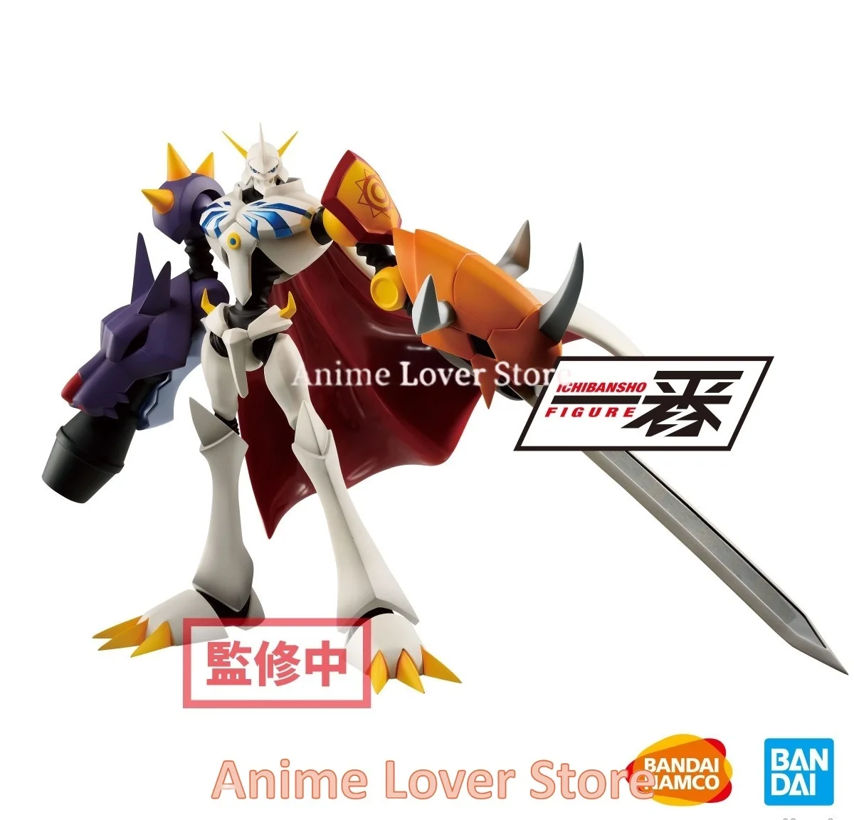 In Stock Original BANDAI Ichiban Kuji Digimon Adventure War Greymon Omegamon Anime Figures Model Toys For Kids Gifts