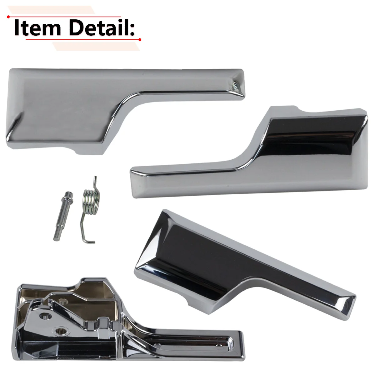 Chrome Car Left&Right Interior Door Handle For 2007-2014 Ford Expedition Lincoln Navigator 8L1Z7821819A 8L1Z7821818A