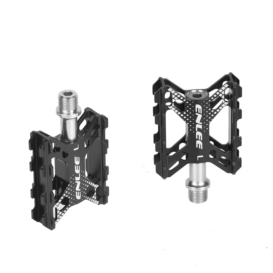 AliExpress enlee ENLEE Pedal Aluminum Alloy Pedal Mountain Road Bike Bearing Pedal Folding Bicycle General Cycling