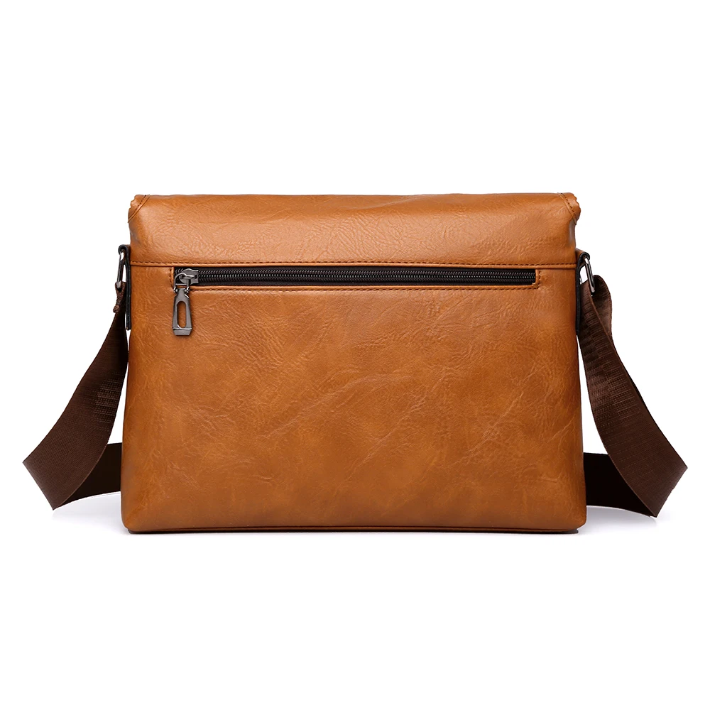 Men's handbag high-end designer fashionable large capacity horizontal men's backpack single shoulder bag men's crossbody bag