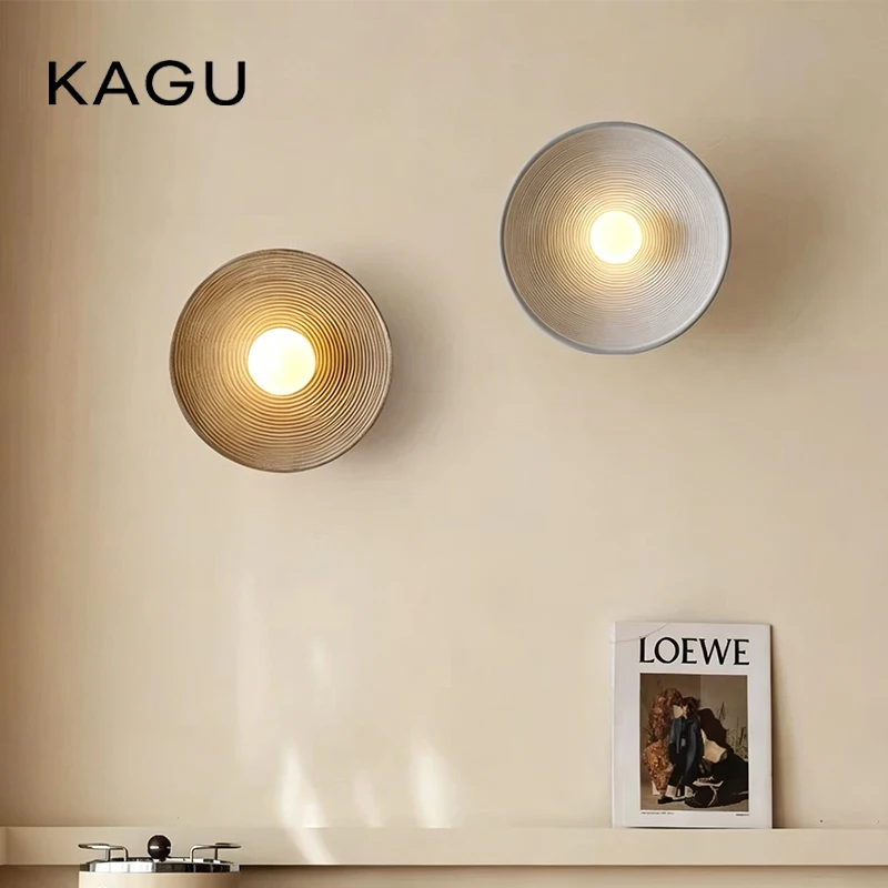 Nordic LED Wall Lamp Wabi-sabi Style Retro Wall Light Indoor Lighting Room Decor Sconces For Bedroom Bedside Hotel Corridor