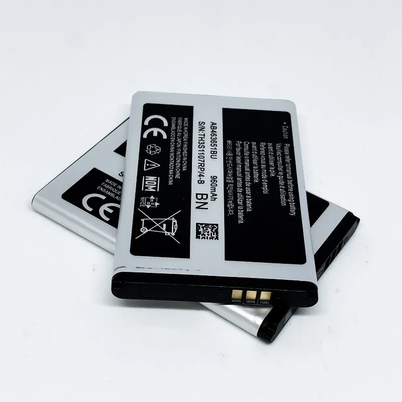 High Quality AB463651BU Battery for Samsung GT-C3060R C3222 C3322 C3530 S5600 S5610 S7070 P220 P260 AB463651BA AB463651BE