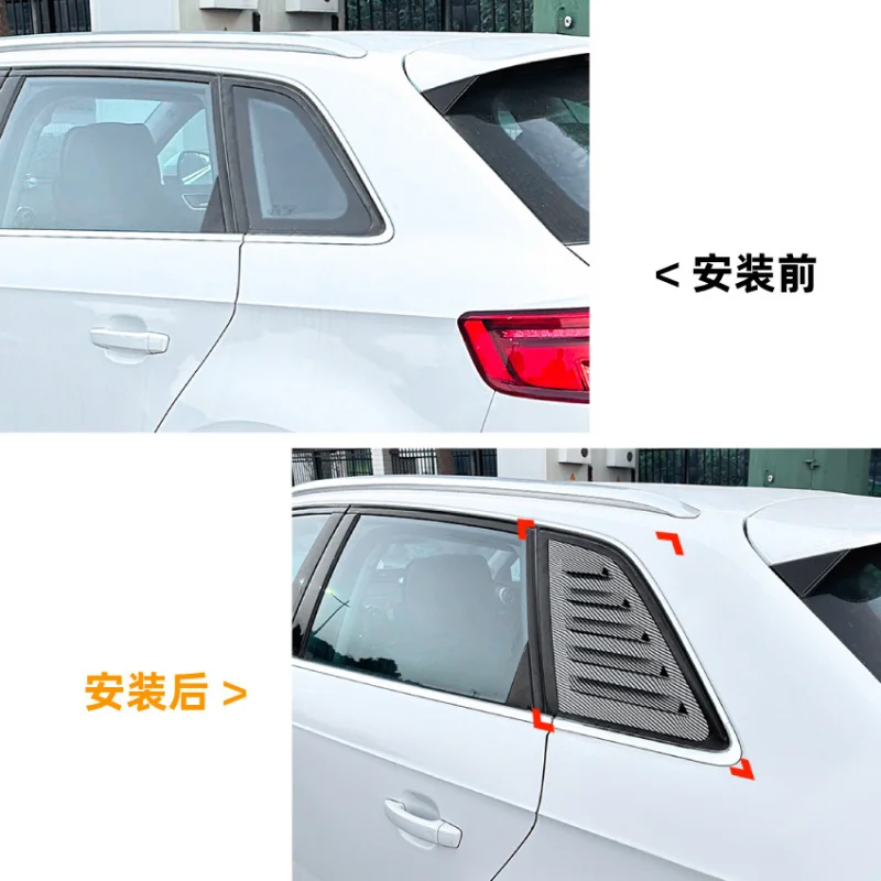 Suitable for Audi A3 S3 8V Hatchback 14-20 Model Blinds Car Sticker Exterior Modification Parts