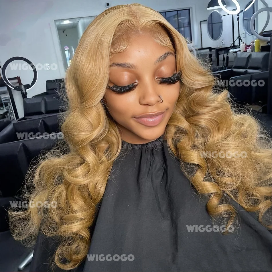 

Парики с объемной волной 13X6 Медовый блондин Парик с объемной волной Парики из человеческих волос Hd Парики с кружевной передней частью Прозрачные парики 13X4 Парик с фронтальной частью шнурка 30 36 дюймов