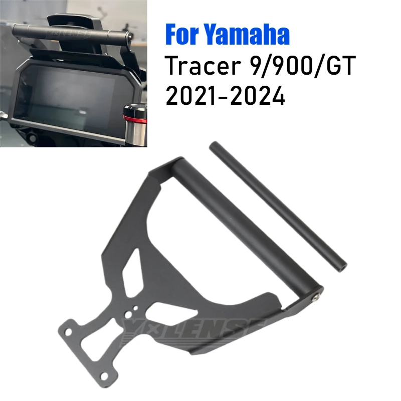 

For Yamaha Tracer9 Tracer900 GT Tracer 9 900 9GT 900GT Cellphone Phone GPS Navigation Mount Handlebar Bar Extension Bracket