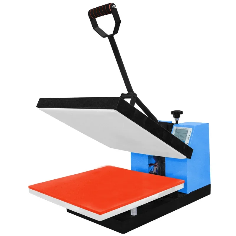 Small manual single station T-shirt clothing ironing heat transfer machine pressing machine printing machine
